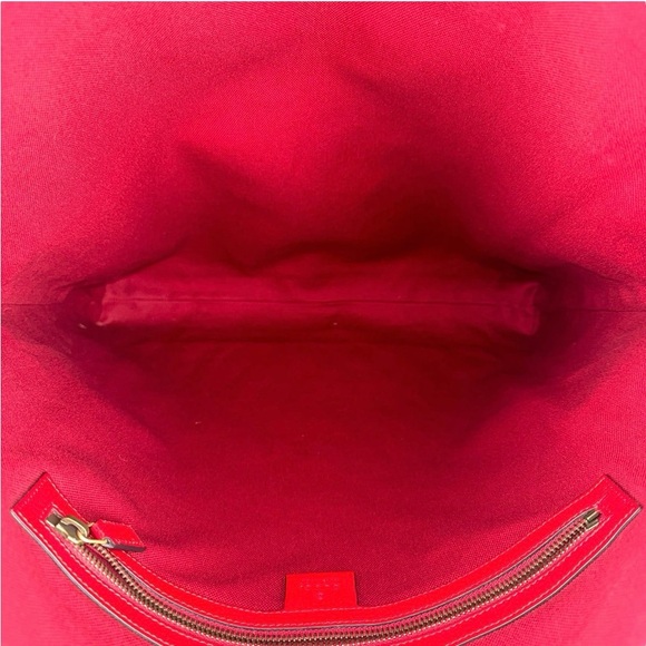 Gucci Sylie stripe tote bag large size - Picture 7 of 9